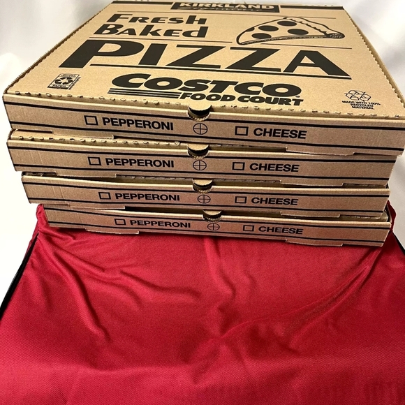 #1 Original Winware XXL Heavy Duty Pizza Food Delivery Bag 6*XLRed Messenger Bag - Picture 5 of 16